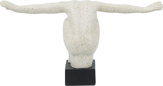 Artekko Διακοσμητική Φιγούρα Πολυρητίνης 39x16x19cm