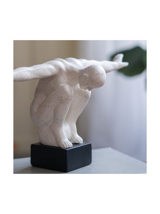 Artekko Διακοσμητική Φιγούρα Πολυρητίνης 39x16x19cm