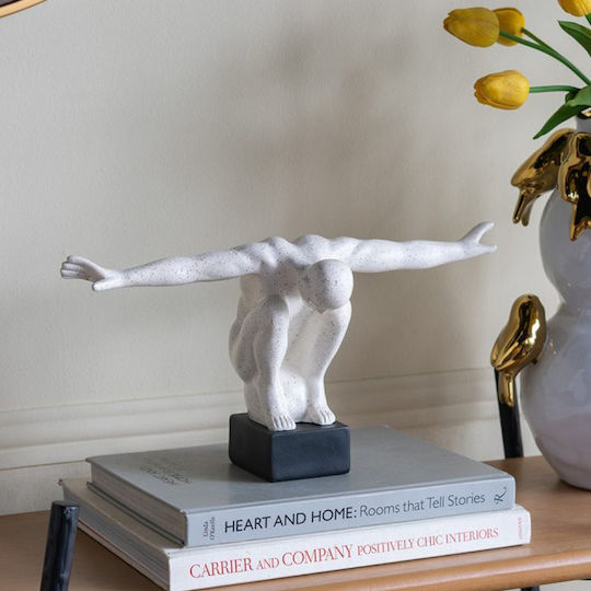 Artekko Διακοσμητική Φιγούρα Πολυρητίνης 39x16x19cm