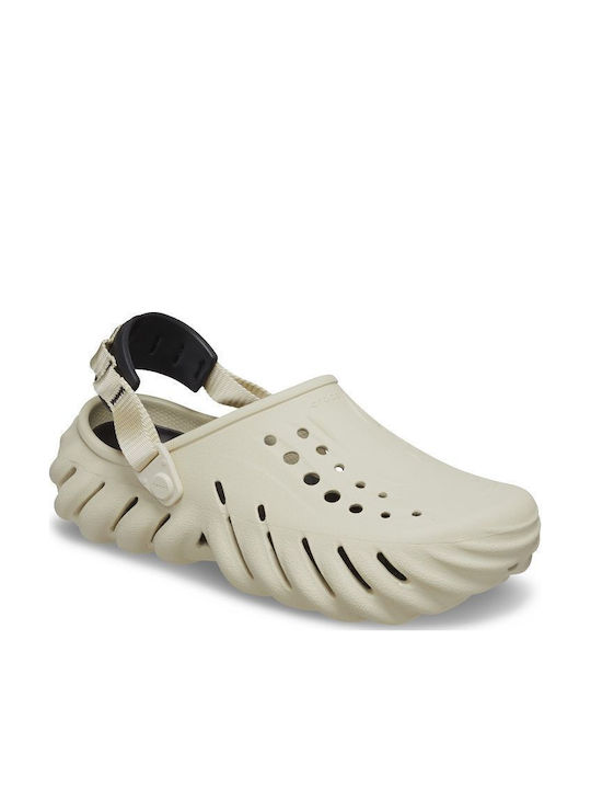 Crocs Echo Clogs Bone/Black