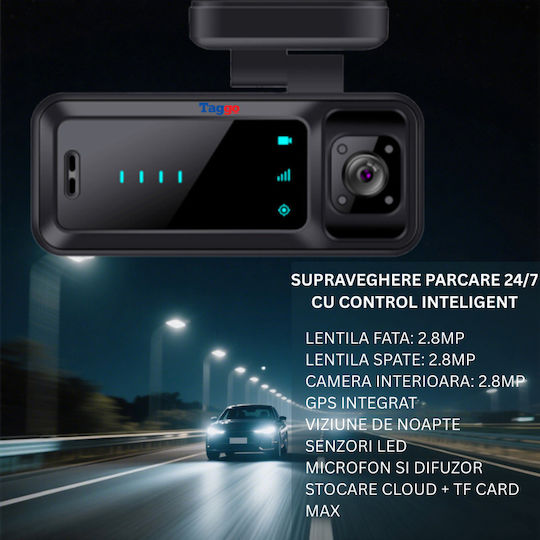 Taggo Car Digital Video Recorder with 4K GPS