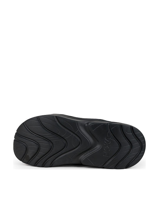 HOKA Ora Recovery Σαμπό Μαύρα
