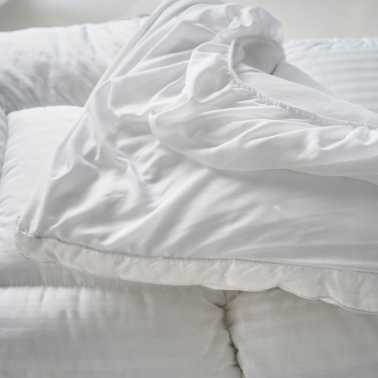 La Luna Mattress Topper Suave Single Polyester 90x200x3cm
