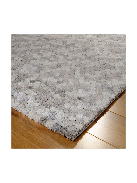 Tzikas Carpets Dorado Modern Bedroom Rugs Set Gray 373-0-335-71718-295 3pcs