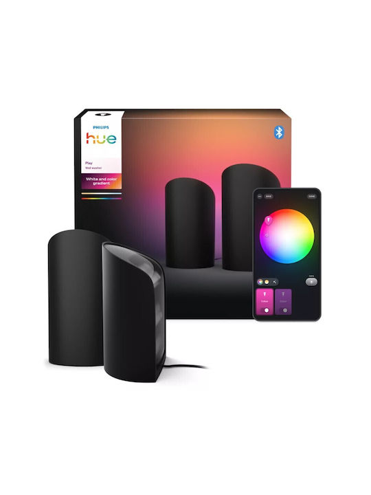 Philips Smart Διακοσμητικό Φωτιστικό Hue Play LED RGB 2τμχ