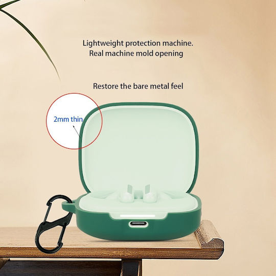 Case Silicone in Green color for Redmi Buds 6