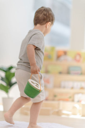 Plan Toys Shape Sorting Toy made of Wood for 12++ Months