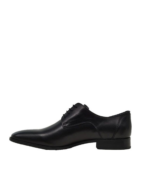 Men's Leather Dress Shoes Black Antik