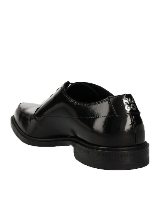 Leder Herrenschuhe Schwarz