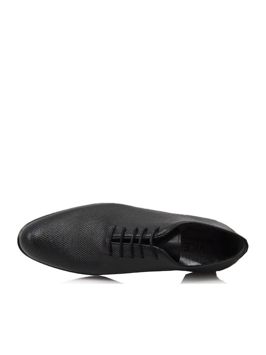 Leder Herrenschuhe Schwarz