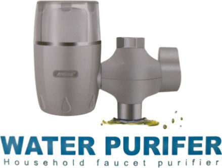Andowl Wasserhahn-Montage-Wasserfilter Gray Keramik Q-SL2