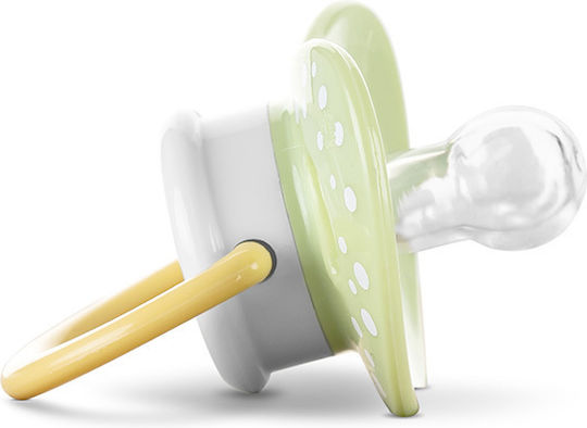 Lorelli Pacifiers Silicone with Case Green for 6+ months 2pcs