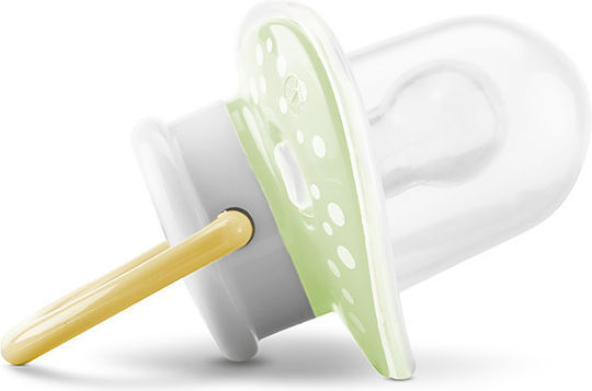 Lorelli Pacifiers Silicone with Case Green for 6+ months 2pcs