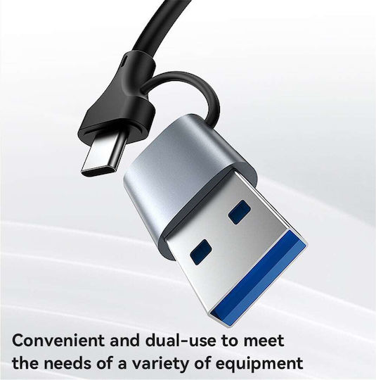 Yesido Αντάπτορας Δικτύου USB-C με Ενσύρματη Σύνδεση Gigabit Ethernet
