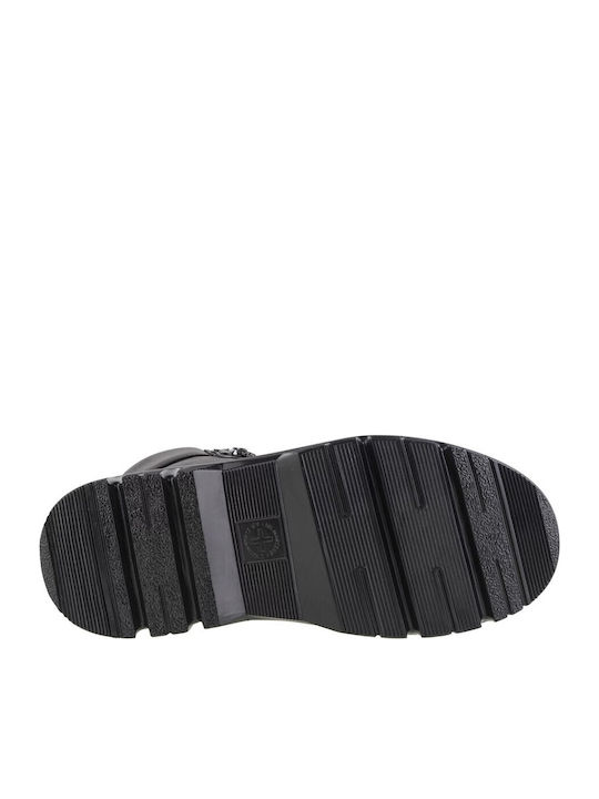 Tarik Leather Black Men's Boots