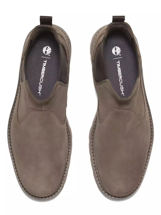 Leather Brown Chelsea Boots