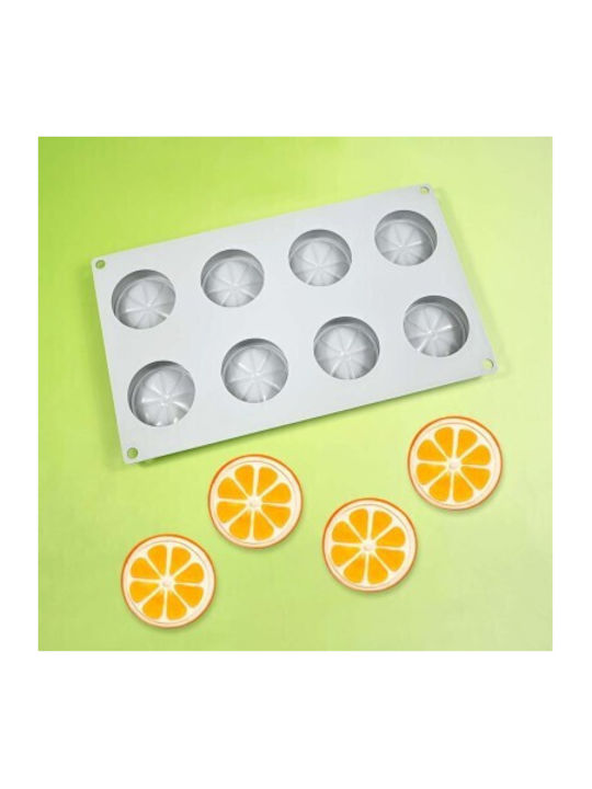 Non-stick Silicone Tart Baking Pan Feta 5.2x5.2x2.3cm