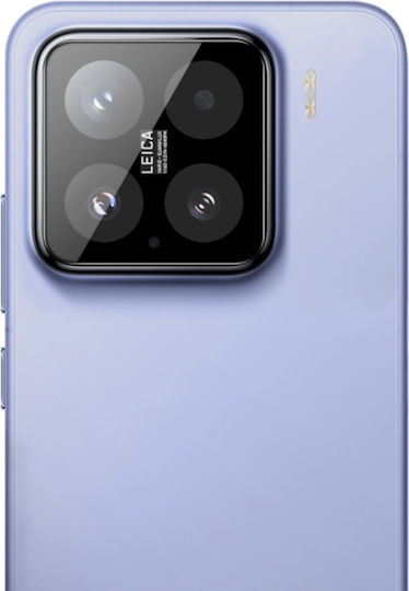 Protecție Cameră Cadru metalic Black pentru Xiaomi 15