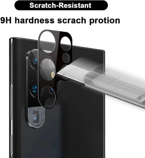 Protecție Cameră Cadru metalic Black pentru Samsung Galaxy S23 Ultra