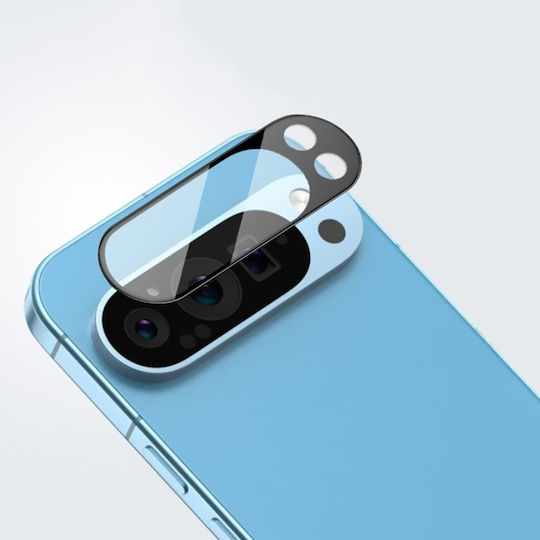 Протектор за камера Метална рамка Черен за Google Pixel 9 Pro XL