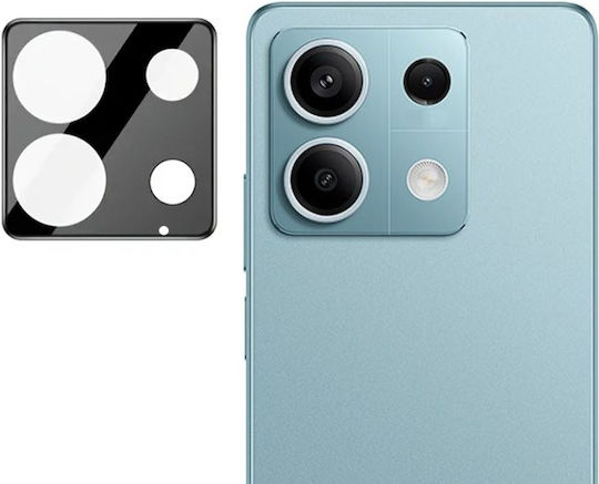 Протектор за камера Метална рамка Черен за Xiaomi Redmi Note 13 Pro 5G