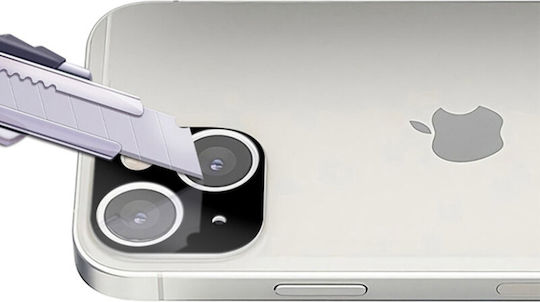Протектор за камера Метална рамка Черен за iPhone 13, iPhone 13 mini