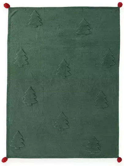 Nef-Nef Homeware Trees Καναπέ 130x180εκ. Green Nef-Nef Homeware Trees Καναπέ 130x180εκ. Green