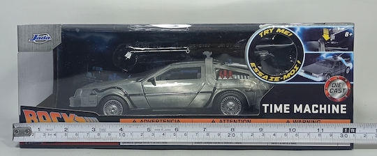 Jada Toys Time Machine Delorean Αυτοκινητάκι 1:24