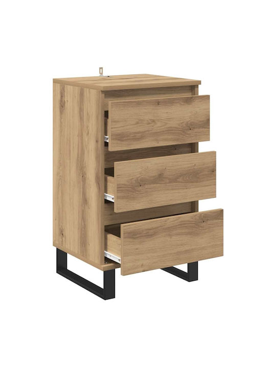Drawers Storage Metal L40xW35xH70cm