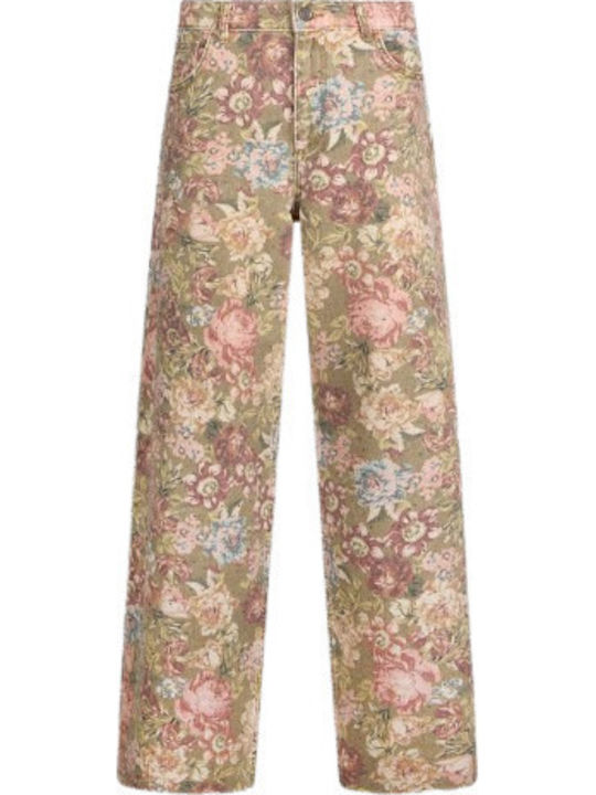 Damen Stoff Hose White