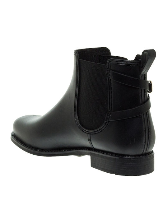 Women's Short Wellies Black