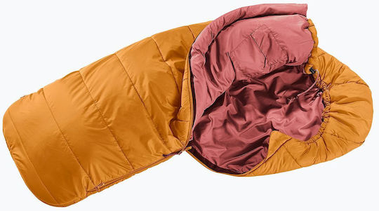 Deuter Sleeping Bag Μονό 2 Εποχών Maple-redwood