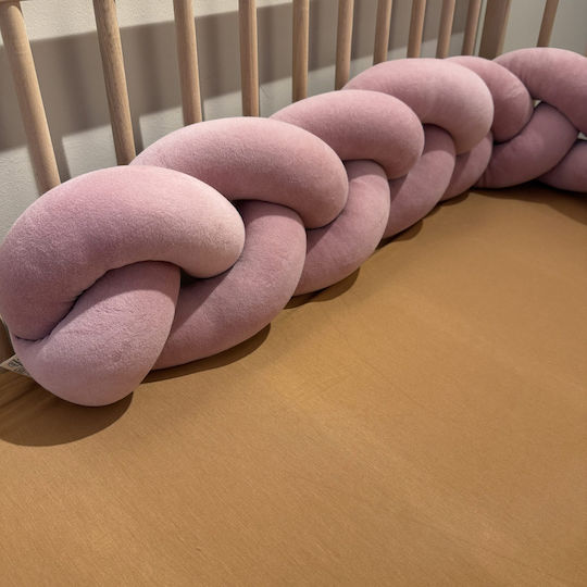 Grandes Suenos Πάντα Πλεξούδα Εσωτερική Dusty Pink 200cm