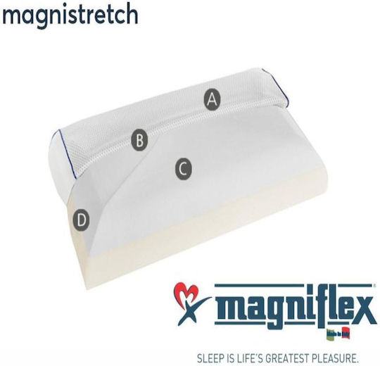 Magniflex Memory Foam Bed Pillow 42x72x13cm