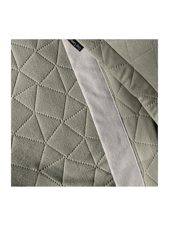 Guy Laroche Avalon Sesselüberwurf Samtig 150x170cm Herstellerfarbe Cement