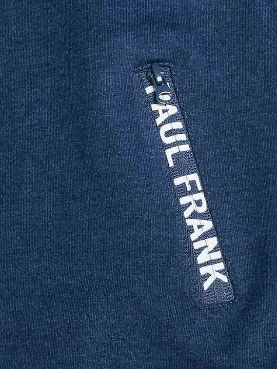 Kids Sweatshirt Cardigan with Pockets Navy Blue