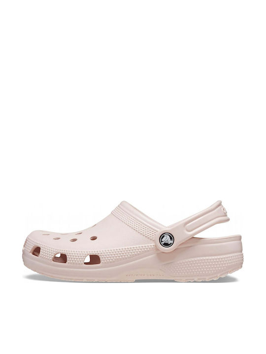 Crocs Classic Γυναικεία Ανατομικά Σαμπό Ροζ 10001-6UR
