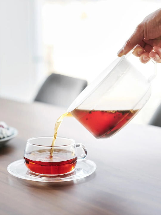 Yamazaki Teekanne Transparent 600ml