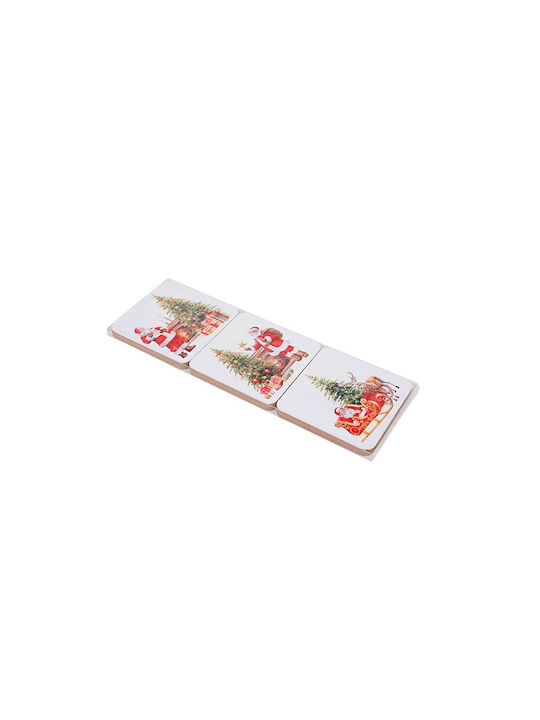 Eurolamp Red Coasters 6 Pieces Eurolamp Red Coasters 6 Pieces