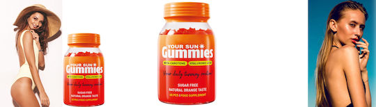 Supertan Your Sun Gummies Ειδικό Συμπλήρωμα Διατροφής 60 κάψουλες 60 ζελεδάκια