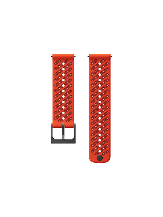 Suunto Watch Bands Athletic 8 Coral Orange S+M 22mm SS051243000 Suunto Watch Bands Athletic 8 Coral Orange S+M 22mm SS051243000