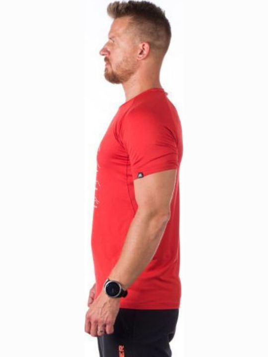 T-shirt Dark Red Melange