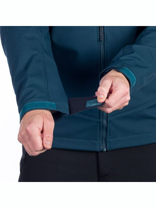 Winter Jacket Softshell Waterproof and Windproof Ink Blue