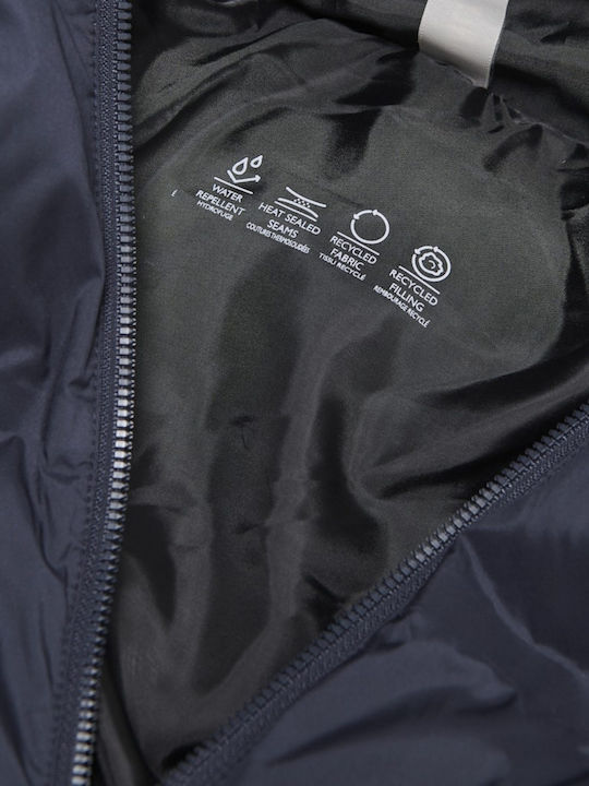 Geacă Parka De Iarnă Albastră