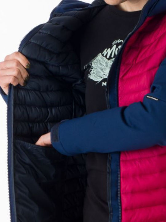 Women's Lifestyle Jacket for Winter Cherry Blue