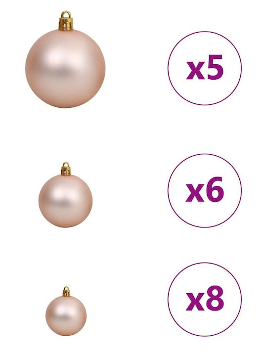 Weihnachtsbaum Künstlicher 150cm mit LED-Beleuchtung Silber