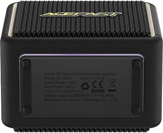 Acefast K3 Ηχείο Bluetooth Μαύρο
