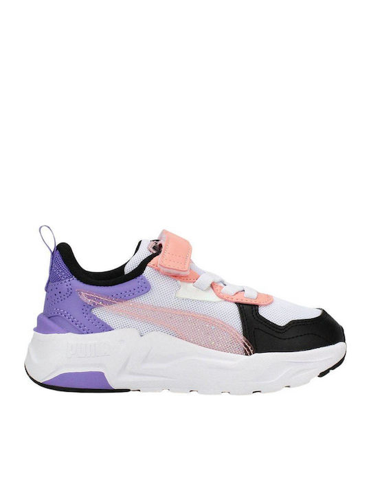 TRINITY 2 JR Kids Sneakers with Scratch White