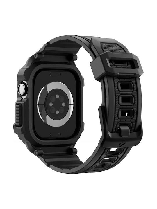 Spigen Rugged Armor Pro 2 Matte Black Apple Watch 11 42mm Acs10494