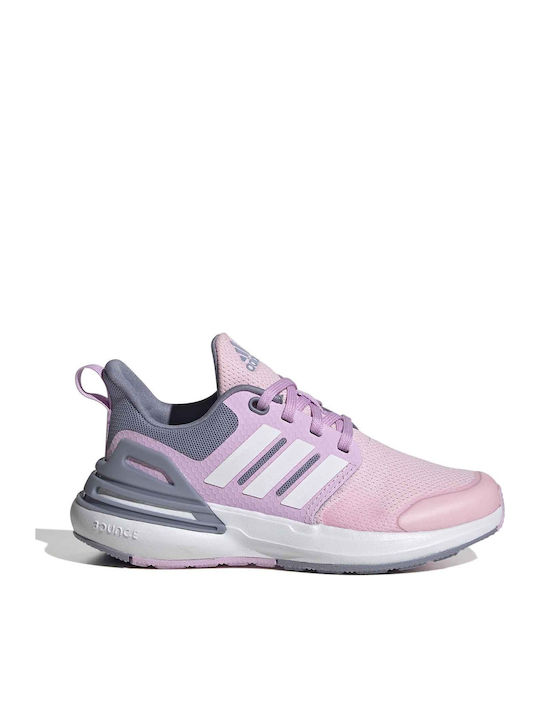 Rapidasport Bounce Kids Sports Shoes Running with Laces Pink